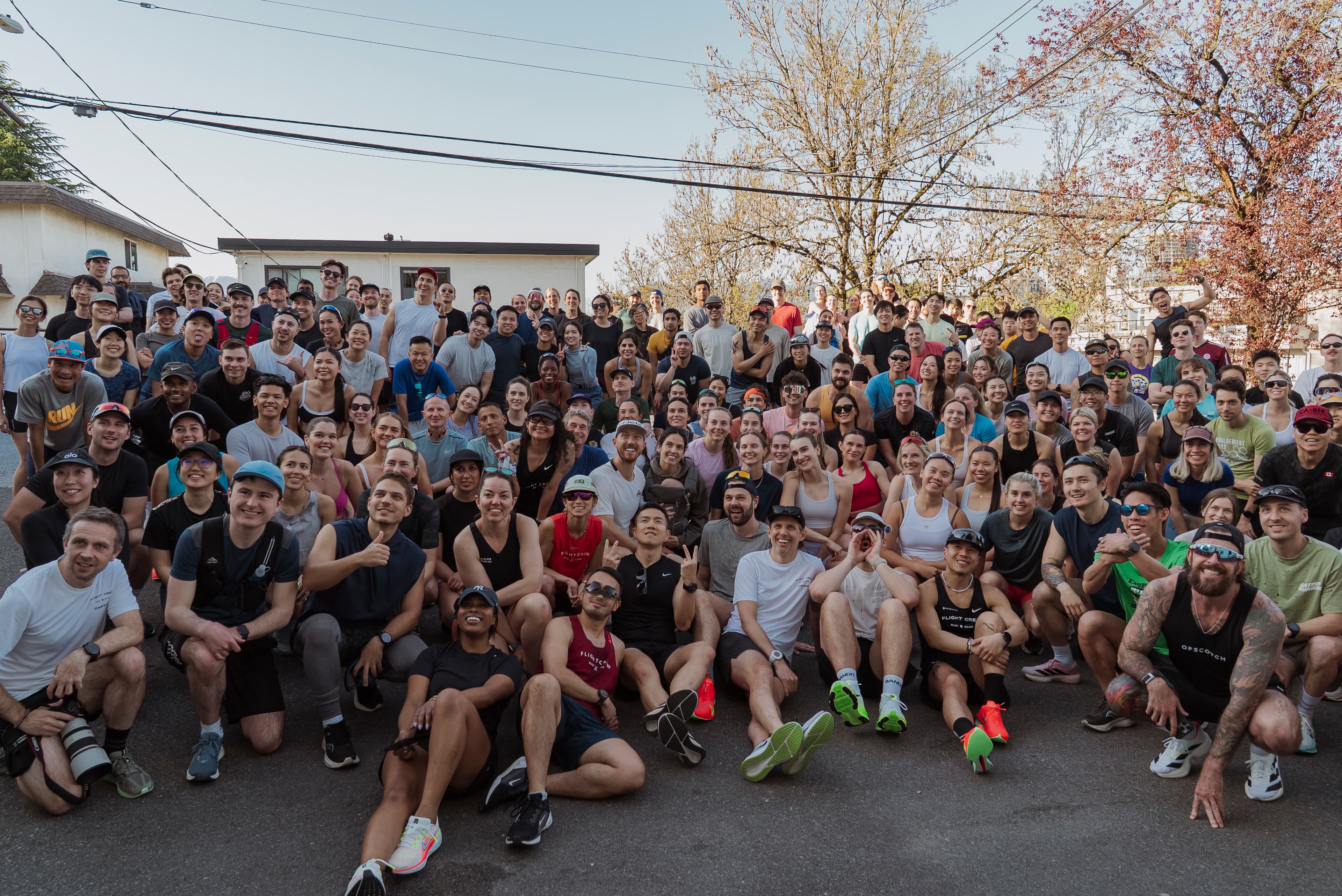 Full-width crew photo
